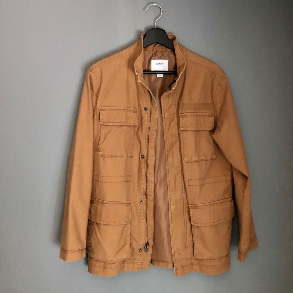 Old Navy Kids Boys Utility Military Jacket XXL (18)